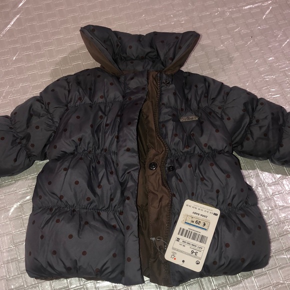 Zara Other - ZARA BABY REVERSIBLE COAT